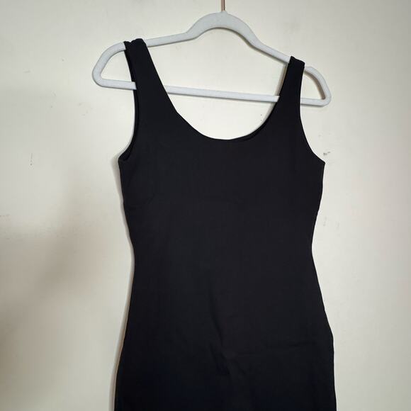 Sheer The Sculpting Black Bodycon Dress Sleeveless Scoopneck NWT Large Fitted - Picture 5 of 8